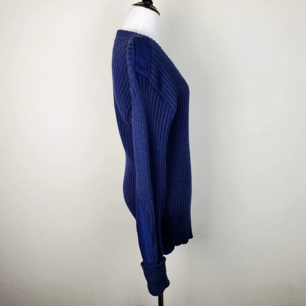 Vintage Wool Sweater Brigade Quartermasters Pully Woolly Fall Winter Cozy Warm